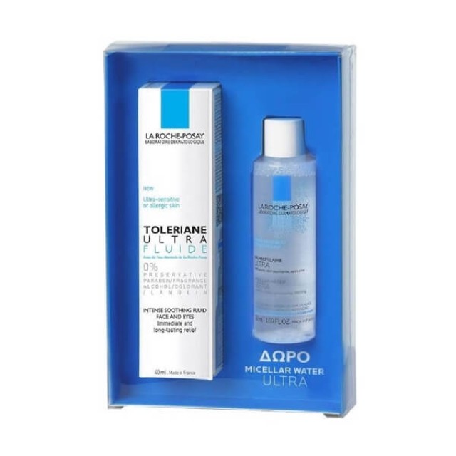 LA ROCHE POSAY - Toleriane Ultra Fluide (40ml) & Eau Micellaire Ultra (15ml)