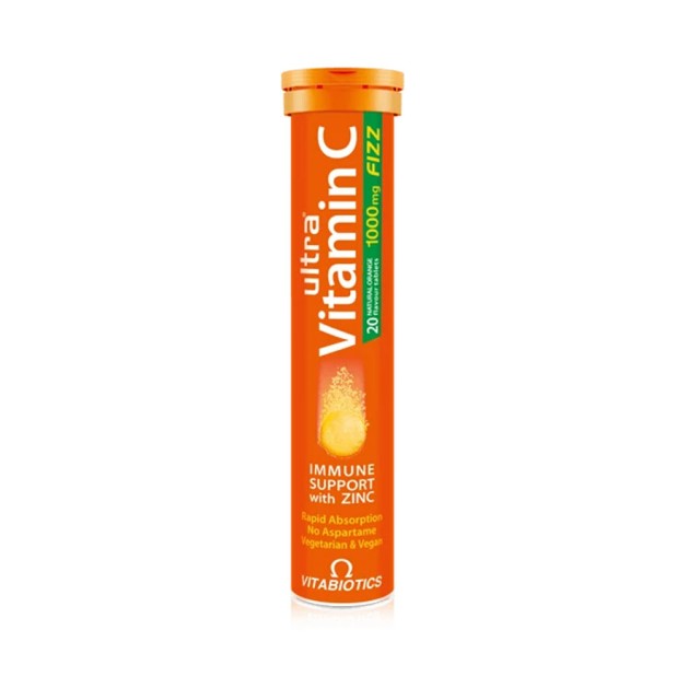 VITABIOTICS - Ultra Vitamina C 100mg  Fizz | 20eff.tabs