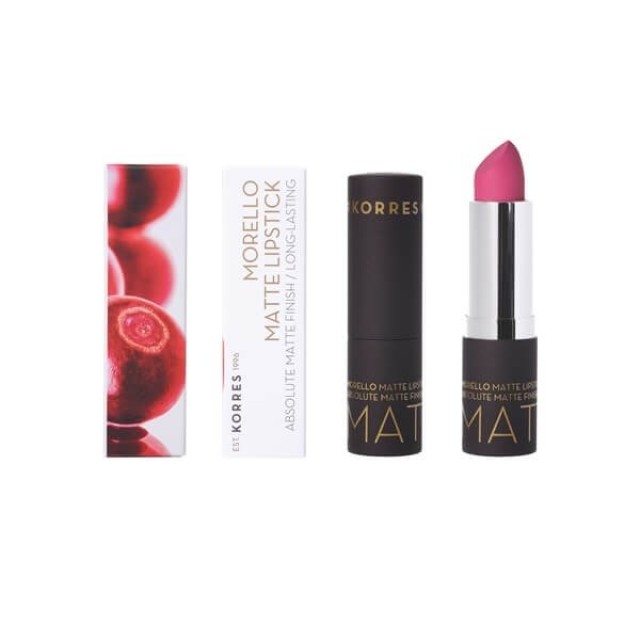 KORRES - Morello Matte Lipstick Νο75 Strawberry Fields | 3,5ml