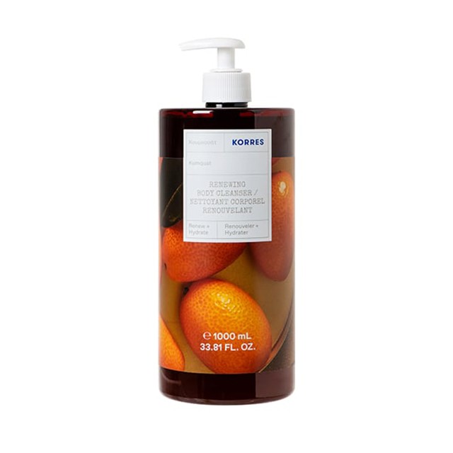 KORRES - Kumquat Shower Gel Κουμκουάτ Αφρόλουτρο | 1000ml