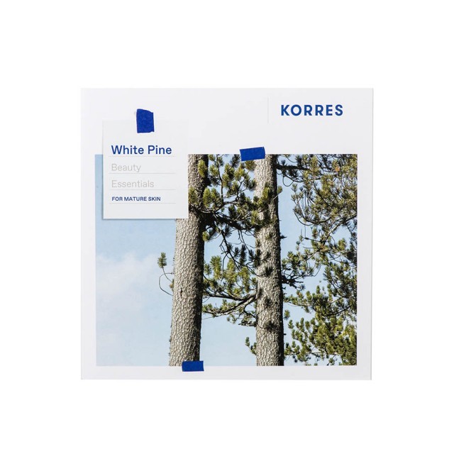 KORRES - Promo Pack Beauty Essentials White Pine Deep Wrinkle Plumping + Age Spot Concentrate Serum (30ml)   ΔΩΡΟ Cashmere Kumquat Eau De Toilette (10ml)   Volcanic Minerals Drama Volume Mascara (4ml)