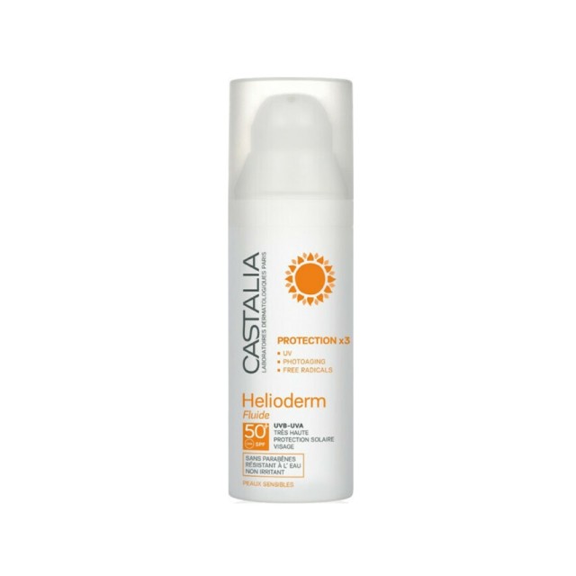 CASTALIA - Helioderm Fluide SPF50+ Protection x3 | 50ml