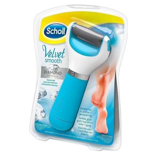 SCHOLL - Velvet Soft with Diamond Crystals Ηλεκτρική Λίμα