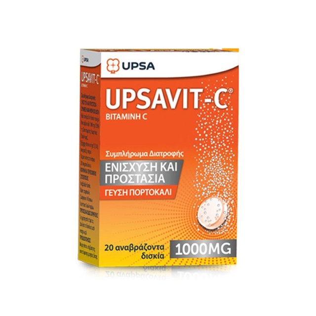 UPSA - Upsavit Vitamin C 1000mg | 20eff. tabs