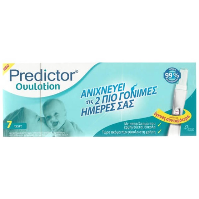 PREDICTOR Ovulation Τέστ Ωορρηξίας | 7test