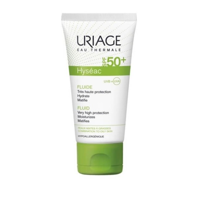 URIAGE - Hyseac Fluide SPF50+ | 50ml