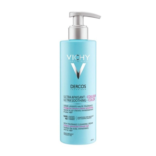 VICHY - Dercos Ultra Soothing - Color Shampoo (Colored Hair - Sensitive Scalp)| 250ml 