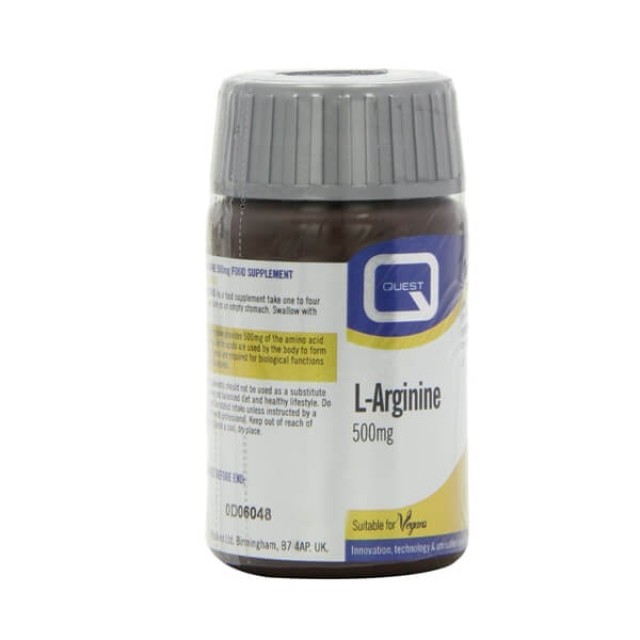 QUEST - L-Arginine 500mg | 30caps