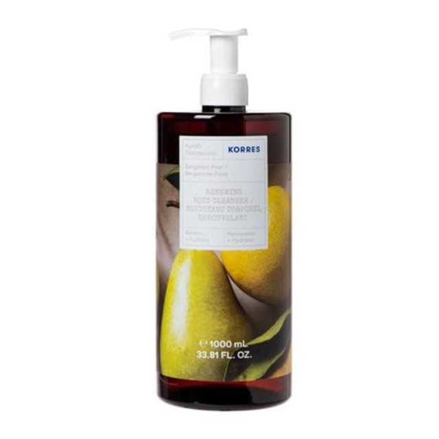 KORRES - Bergamot Pear Shower Gel Αχλάδι Περγαμόντο Αφρόλουτρο | 1000ml