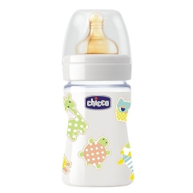 CHICCO - Nature Glass ΘΚ Γυάλινο Μπιμπερό 0m+ | 150ml