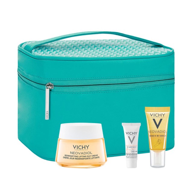 VICHY - Neovadiol Peri Menopause Redensifying Lifting Day Cream Normal Skin (50ml)   ΔΩΡΟ Neovadiol Meno 5 Bi-Serum (5ml)   Capital Soleil UV-Age Daily SPF50 (3ml)   Πρακτικό Νεσεσέρ