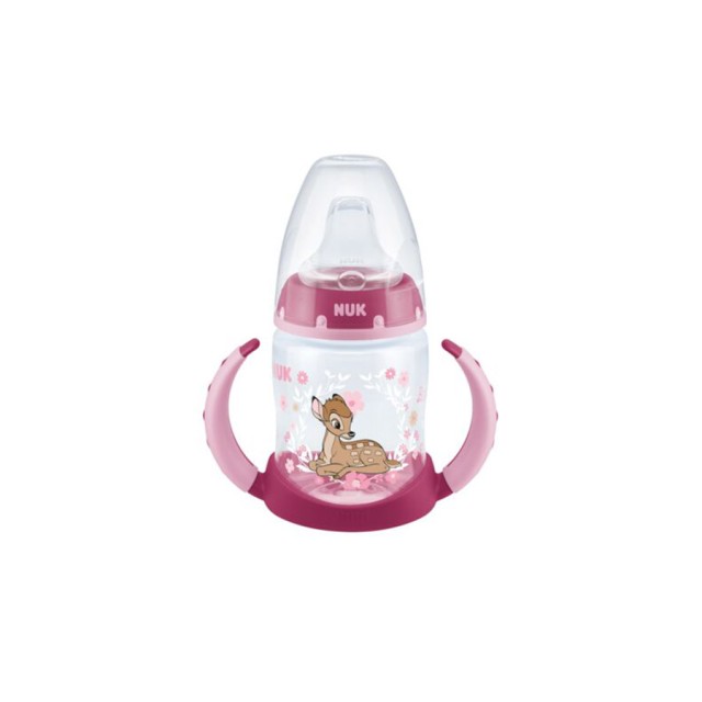 NUK - First Choice Disney Classics Learner Bottle Bambi 6-18m με Ένδειξη Θερμοκρασίας (10.743.930) | 150ml