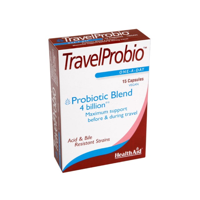 HEALTH AID - Travelprobio | 15 caps