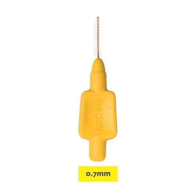 INADEN - Interdental Brush 0.7mm Yellow | 8τμχ