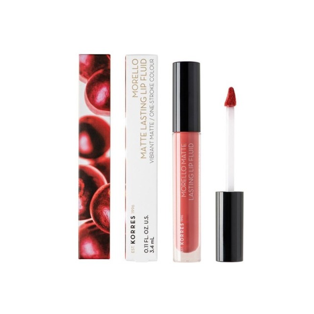 KORRES - Morello Matte  Lasting Lip Fluid No41 Pink Lemonade | 3,4ml