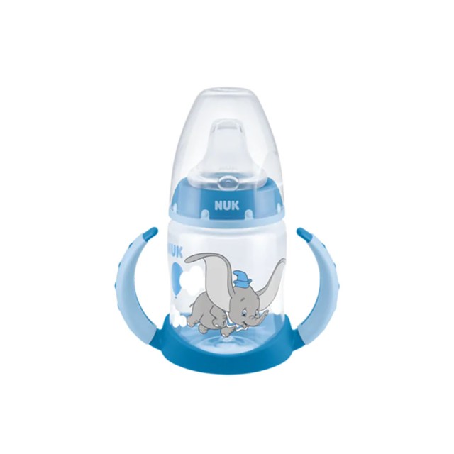 NUK - First Choice Learner Bottle Dumbo με Θηλή Σιλικόνης 6-18m (10.743.931) | 150ml