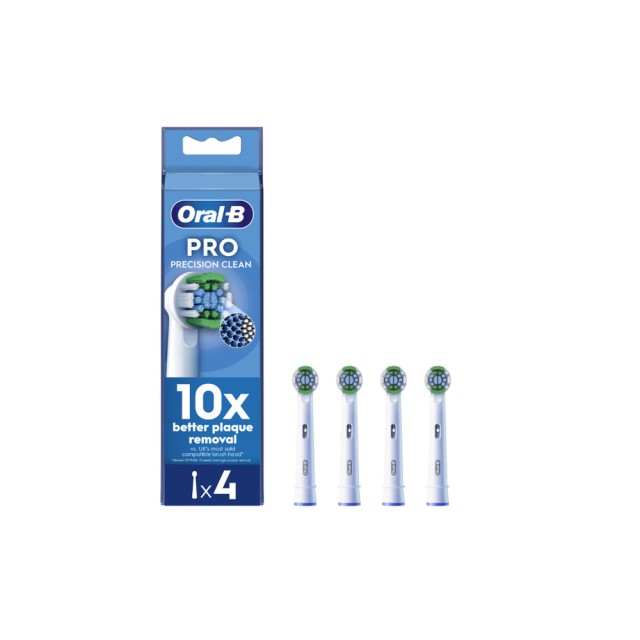 Oral-B Pro Precision Clean Ανταλλακτικά Ηλεκτρικής Οδοντόβουρτσας, 4 τεμάχια