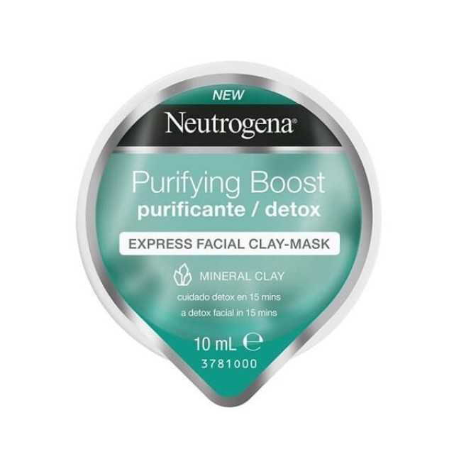 NEUTROGENA - Purifying Boost Detox - Express Facial Clay-Mask | 10ml