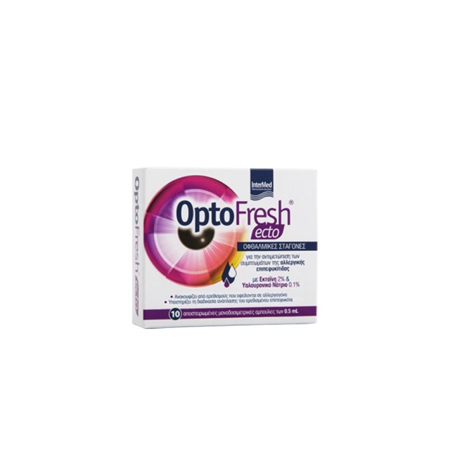 INTERMED - OptoFresh Ecto Eye Drops | 10x0.5ml