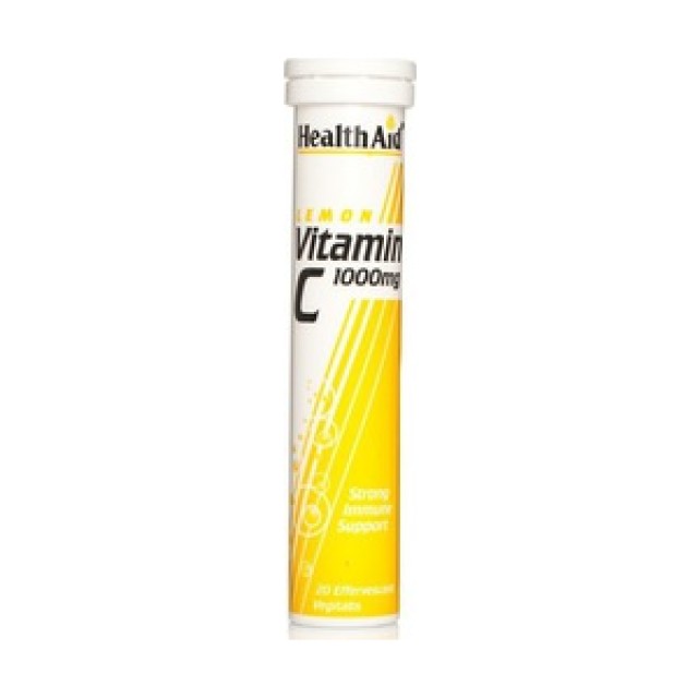 HEALTH AID - VitaminC 1000mg / Λεμόνι | 20eff.tabs